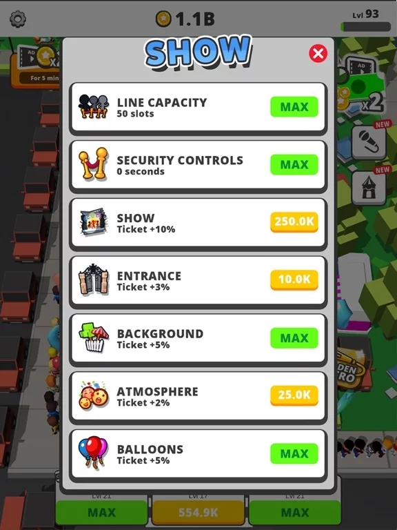 Изображение игры: Idle Concert