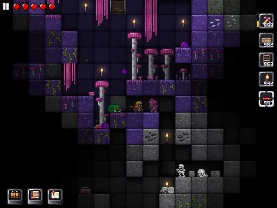Изображение игры: Junk Jack Retro