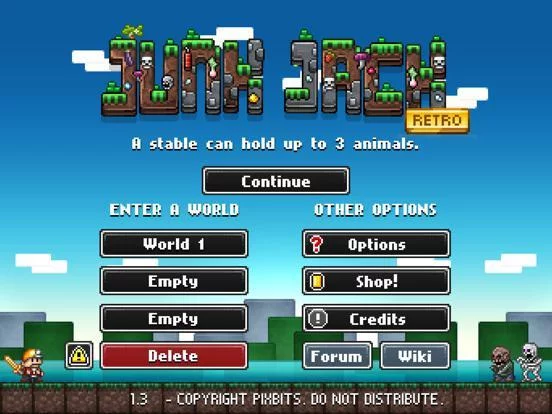 Изображение игры: Junk Jack Retro