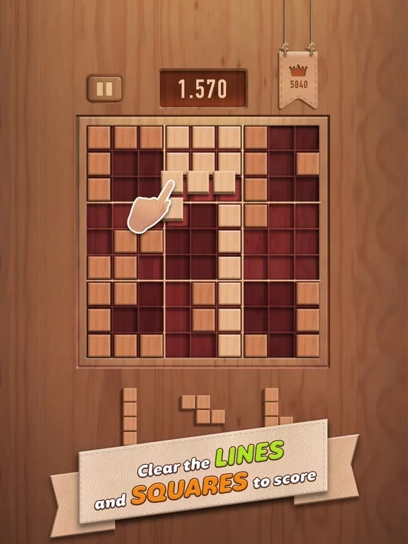 Изображение игры: Woody 99 - Sudoku Block Puzzle