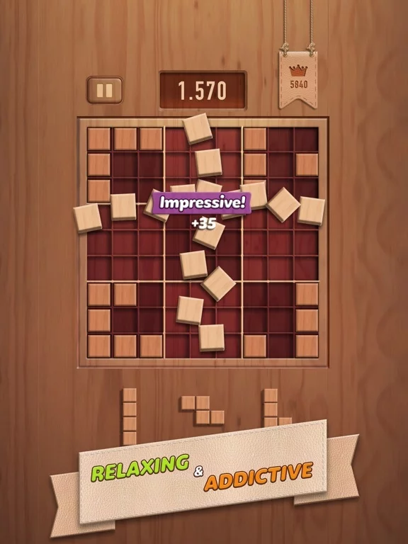 Изображение игры: Woody 99 - Sudoku Block Puzzle