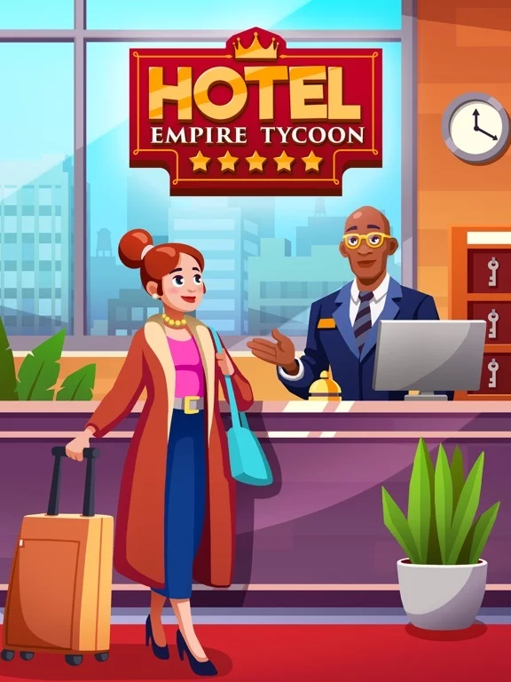 Изображение игры: Hotel Empire Tycoon－Idle Game
