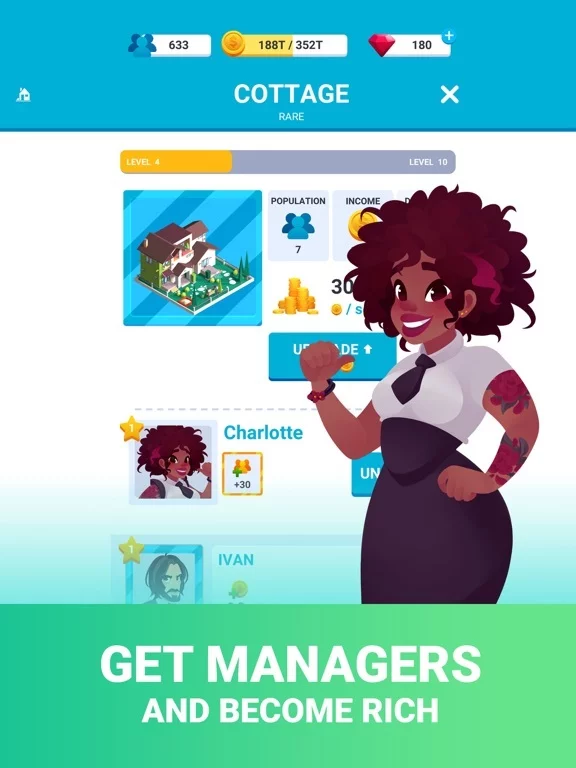 Изображение игры: Hype City - Idle Tycoon