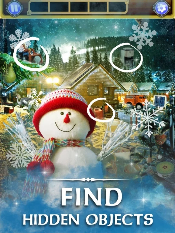 Изображение игры: Hidden Object: Xmas Tree Magic
