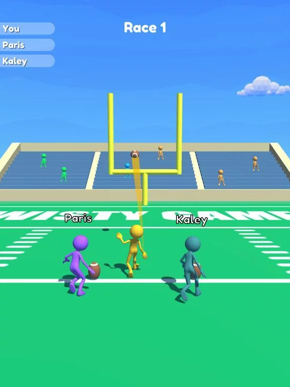 Изображение игры: Kick Race