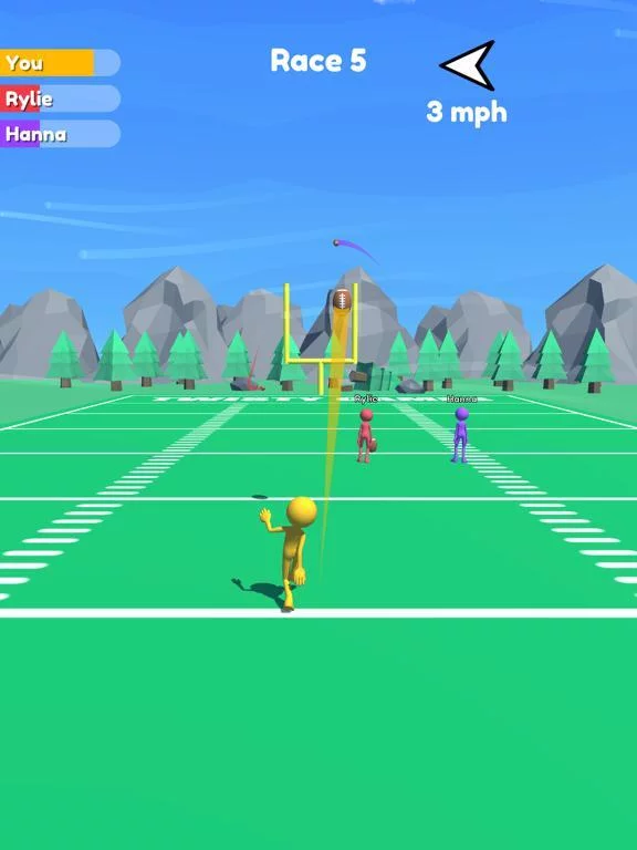 Изображение игры: Kick Race