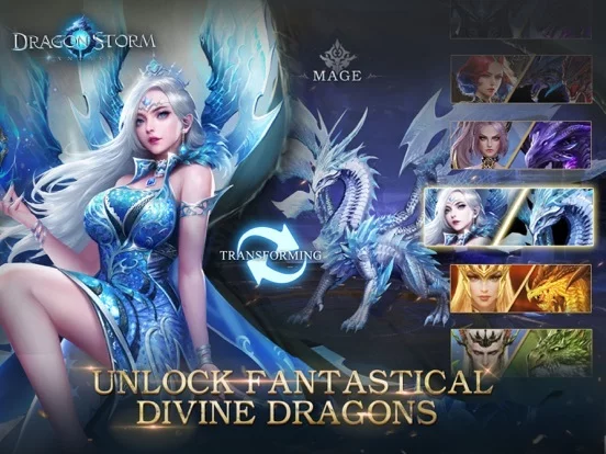 Изображение игры: Dragon Storm Fantasy