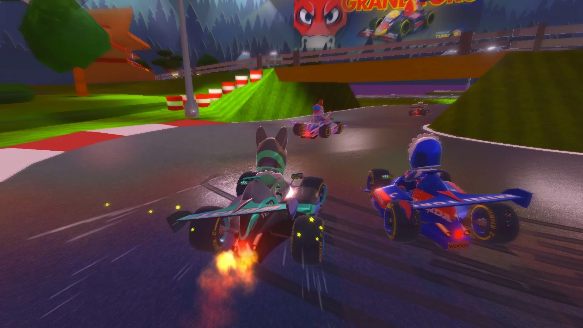 Изображение игры: Touring Karts