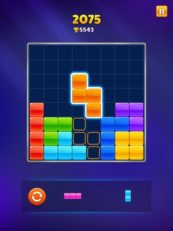 Изображение игры: Perfect Block Puzzle