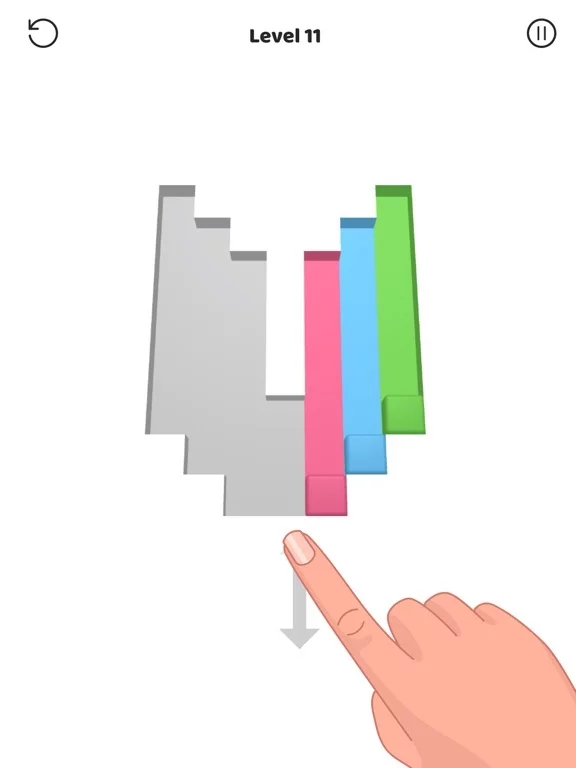Изображение игры: Color Swipe 3D