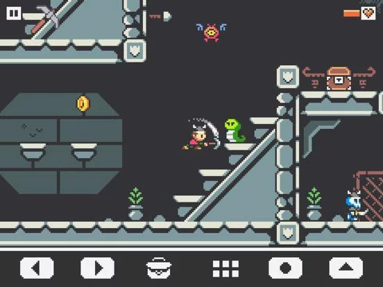 Изображение игры: Birk's Adventure
