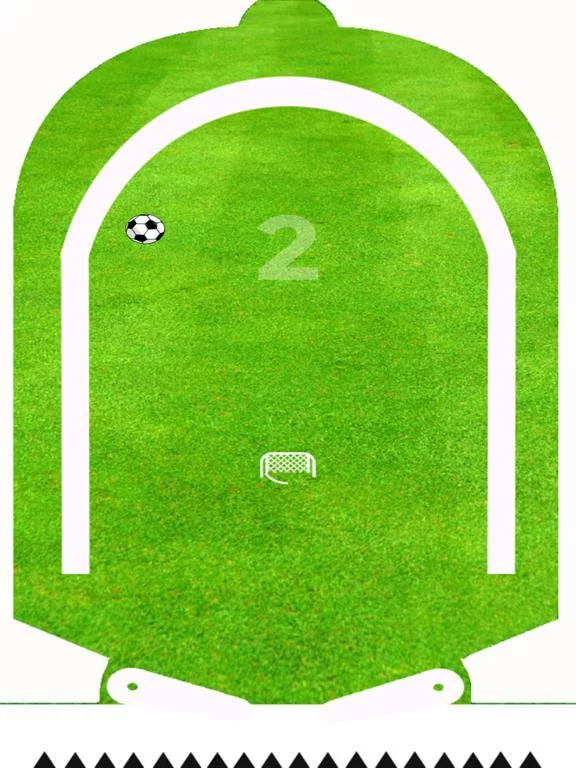 Изображение игры: Kickboard - Soccer Pinball