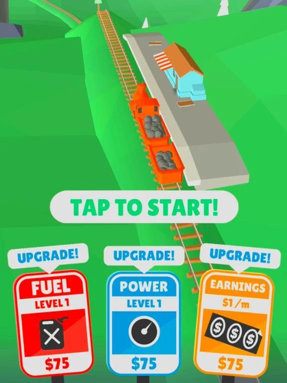 Изображение игры: Off the Rails 3D