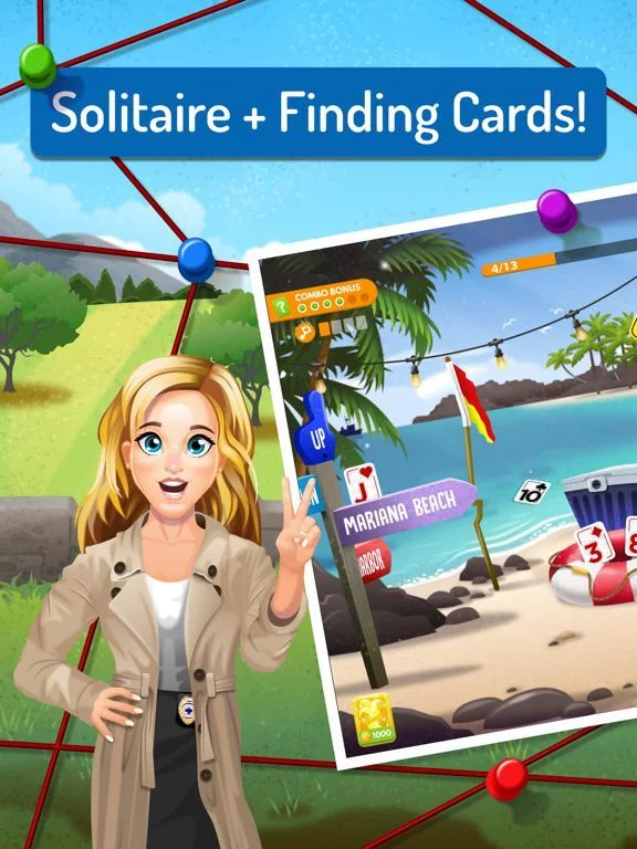 Изображение игры: Solitaire Mystery