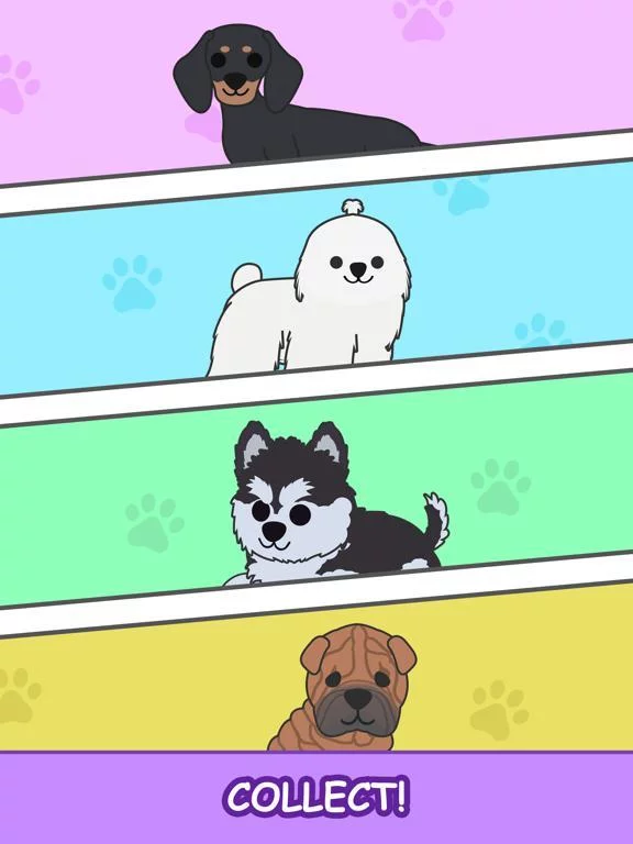 Изображение игры: Merge Puppies: Pet rescue