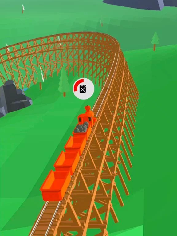 Изображение игры: Off the Rails 3D