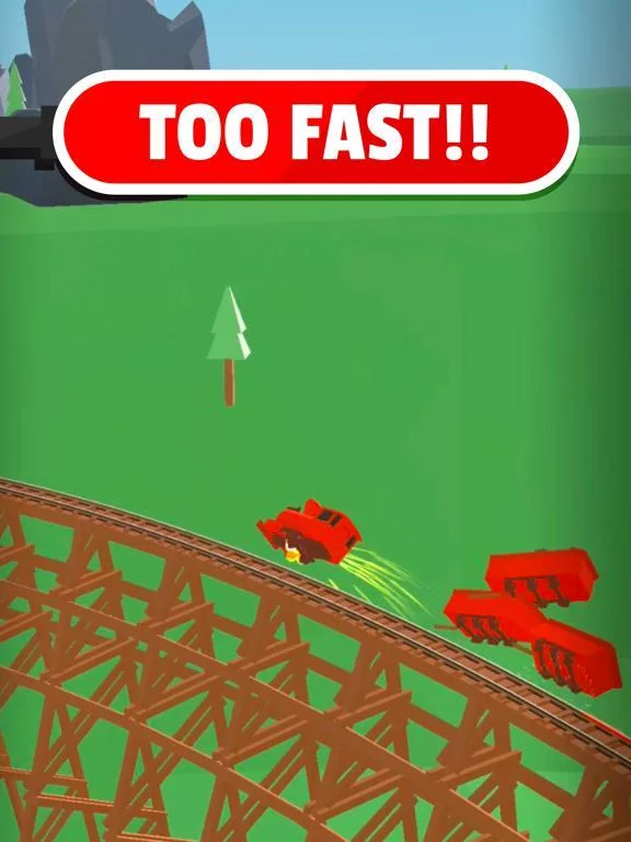 Изображение игры: Off the Rails 3D