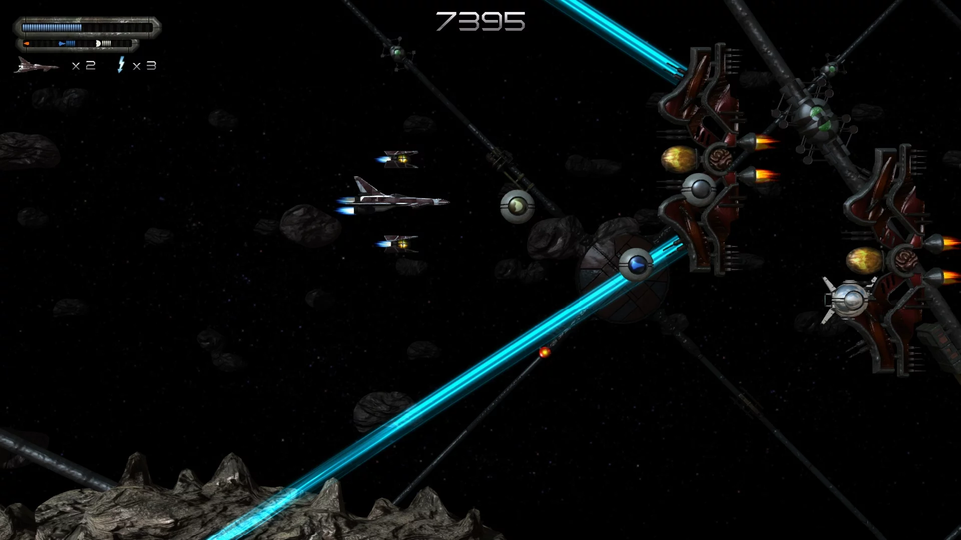 Изображение игры: Space Blaze
