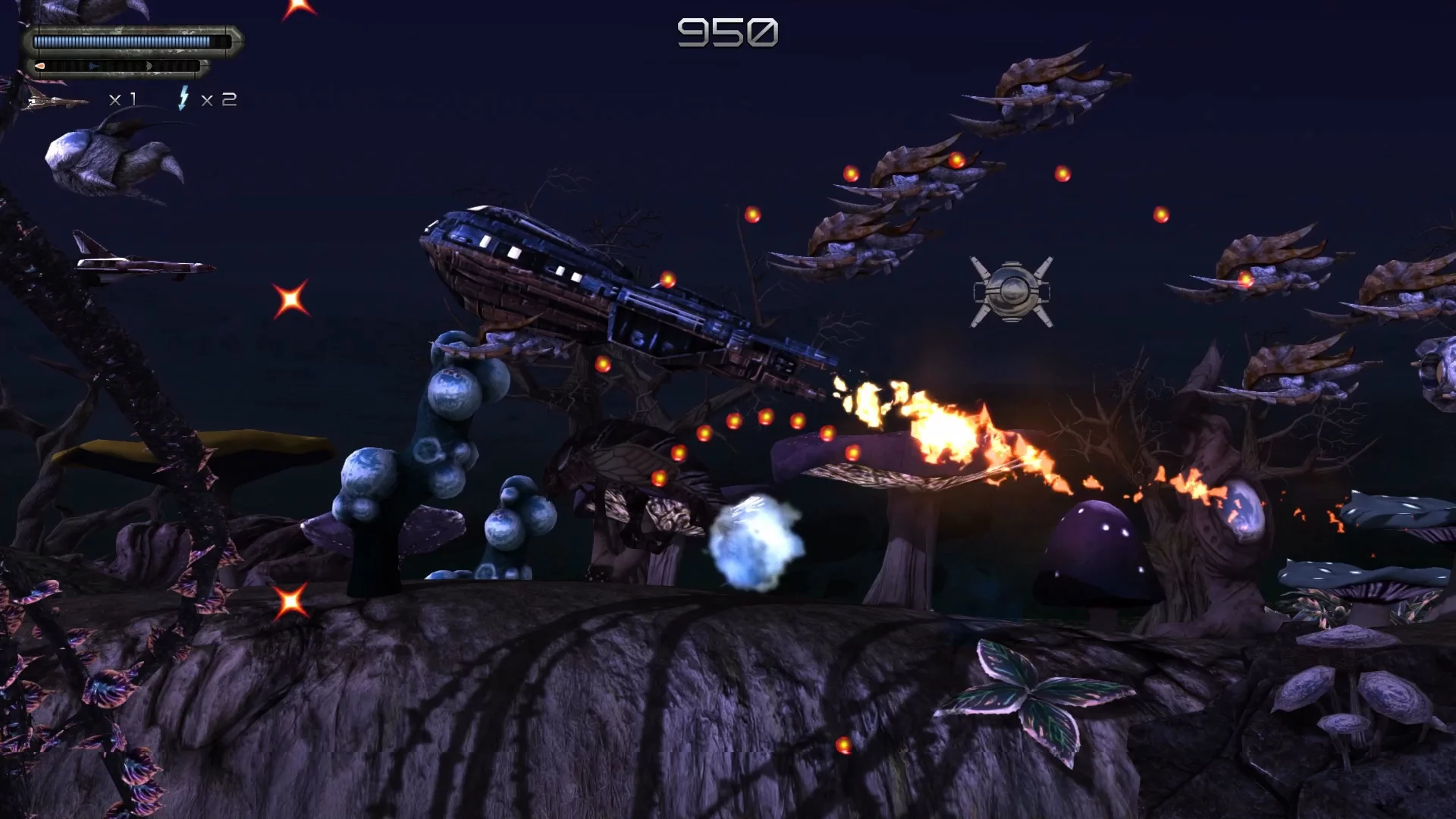 Изображение игры: Space Blaze