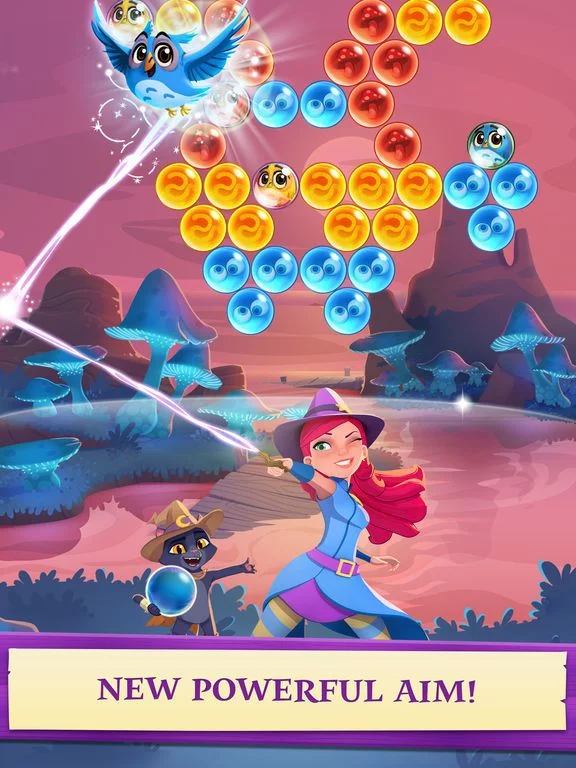 Изображение игры: Bubble Witch 3 Saga