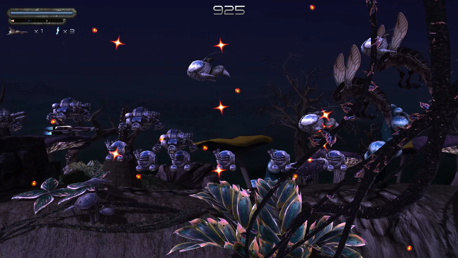 Изображение игры: Space Blaze