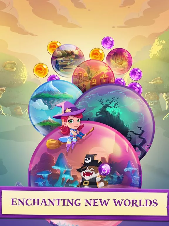 Изображение игры: Bubble Witch 3 Saga