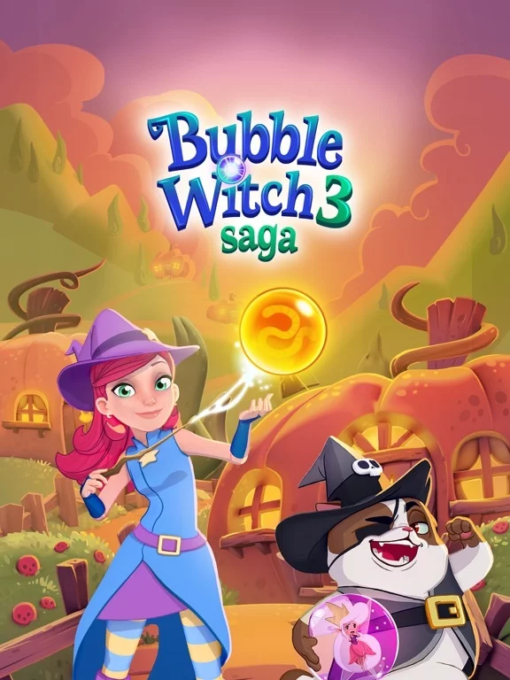 Изображение игры: Bubble Witch 3 Saga