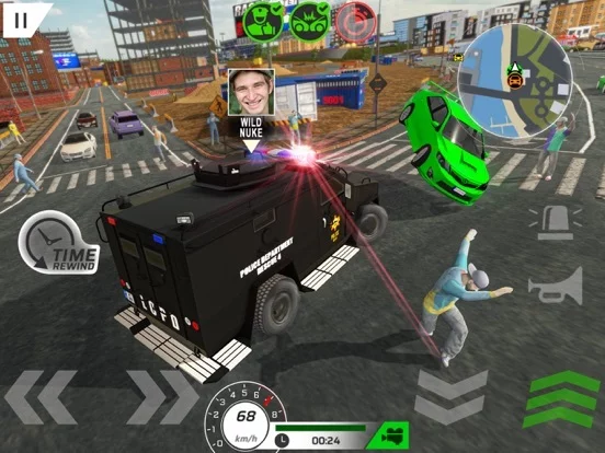 Изображение игры: Car Drivers Online: Fun City