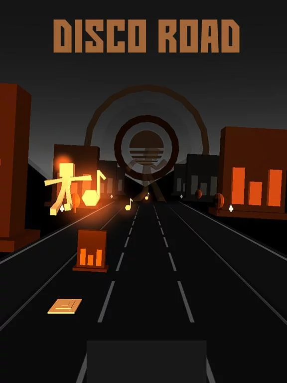 Изображение игры: Disco Road