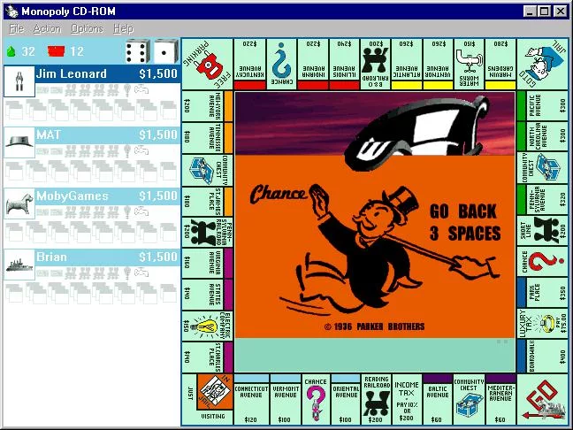 Изображение игры: Monopoly (1995)