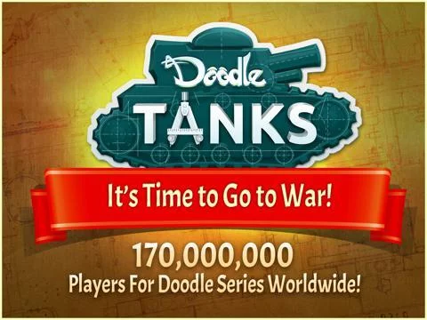 Изображение игры: Doodle Tanks HD