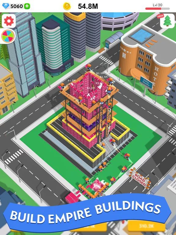 Изображение игры: Idle Construction 3D