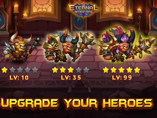 Изображение игры: Eternal Warfare-Idle Games