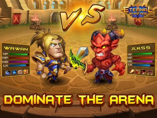 Изображение игры: Eternal Warfare-Idle Games