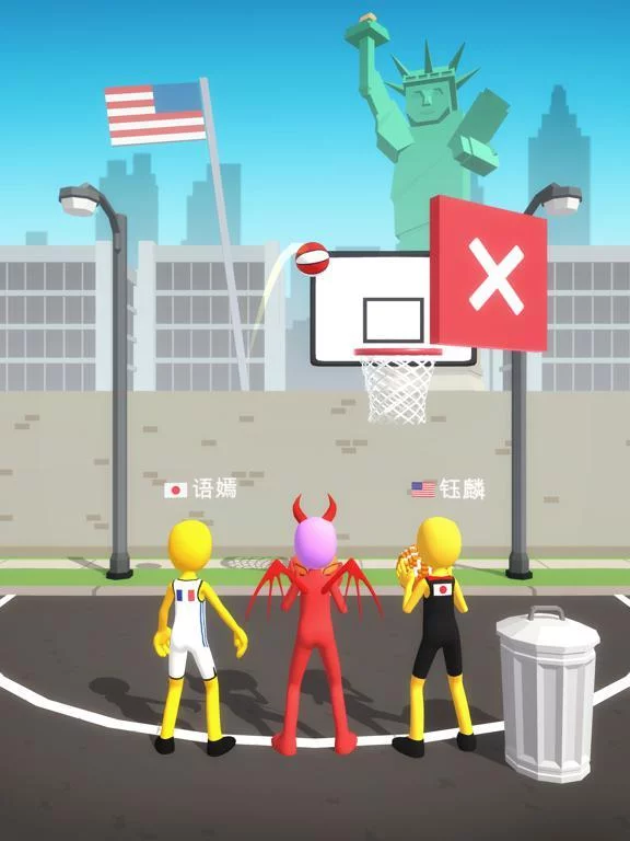 Изображение игры: Five Hoops