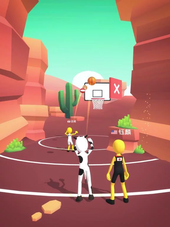 Изображение игры: Five Hoops
