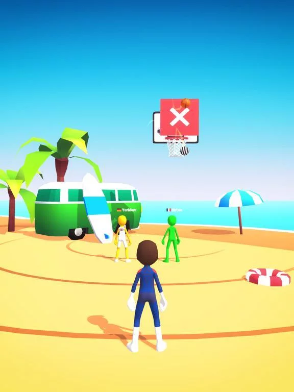 Изображение игры: Five Hoops