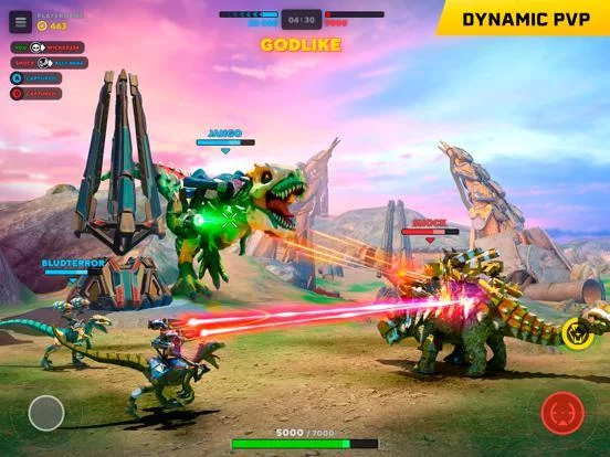 Изображение игры: Dino Squad Online