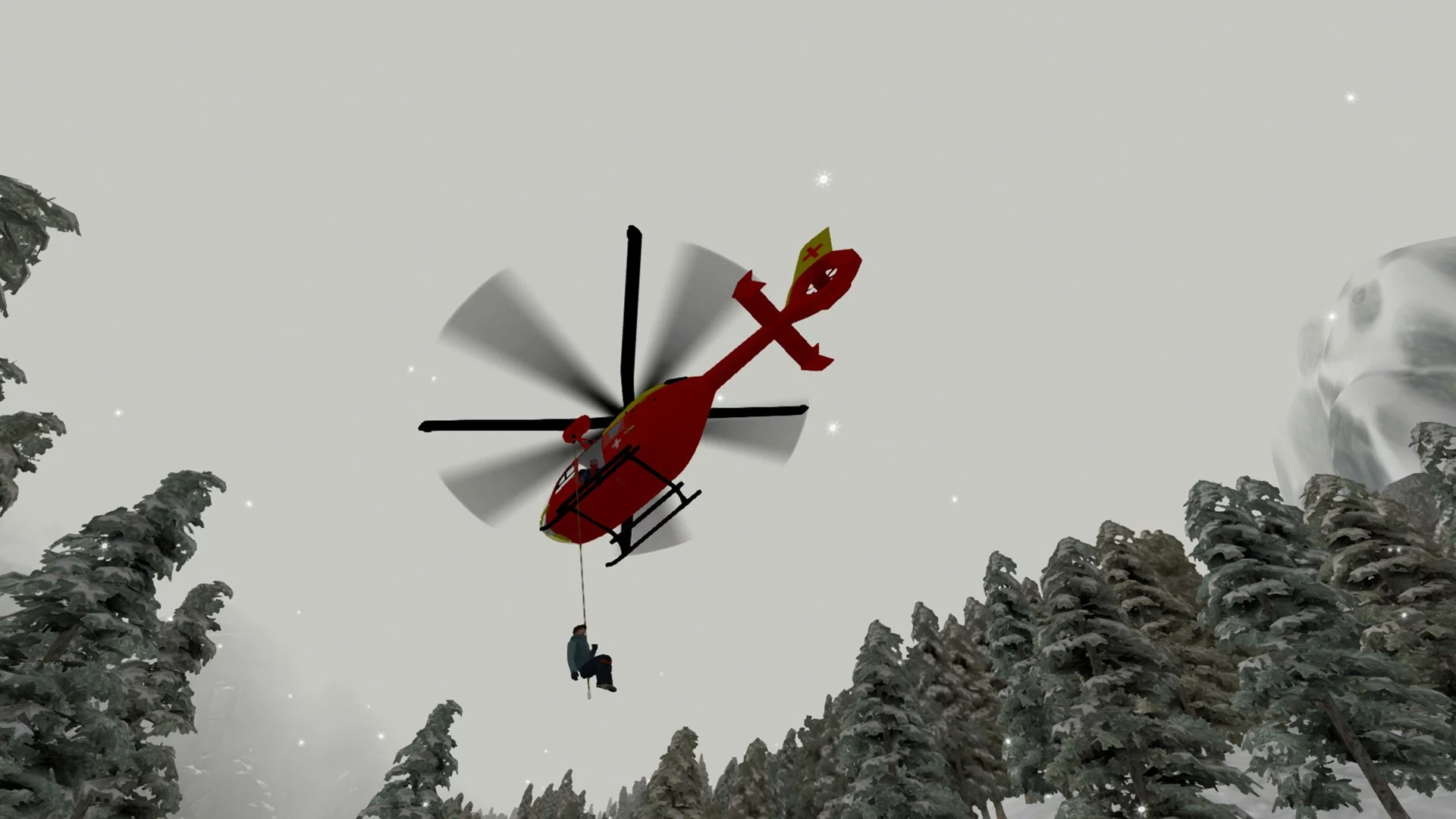 Изображение игры: Mountain Rescue Simulator