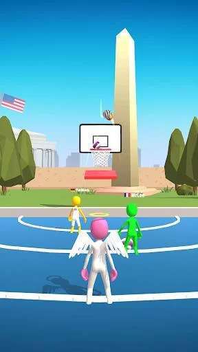 Изображение игры: Five Hoops - Basketball Game
