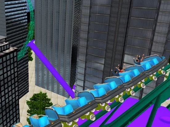 Изображение игры: VR Roller Coaster Simulator 3d