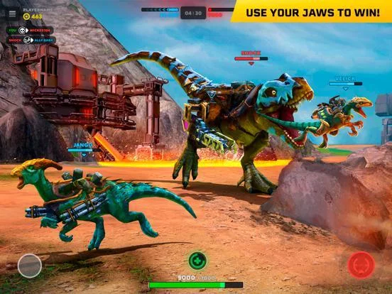 Изображение игры: Dino Squad Online
