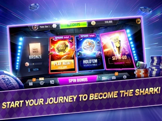 Изображение игры: Poker World Mega Billions