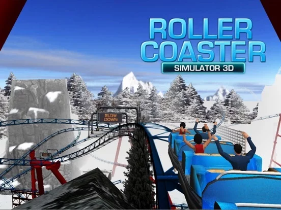 Изображение игры: VR Roller Coaster Simulator 3d