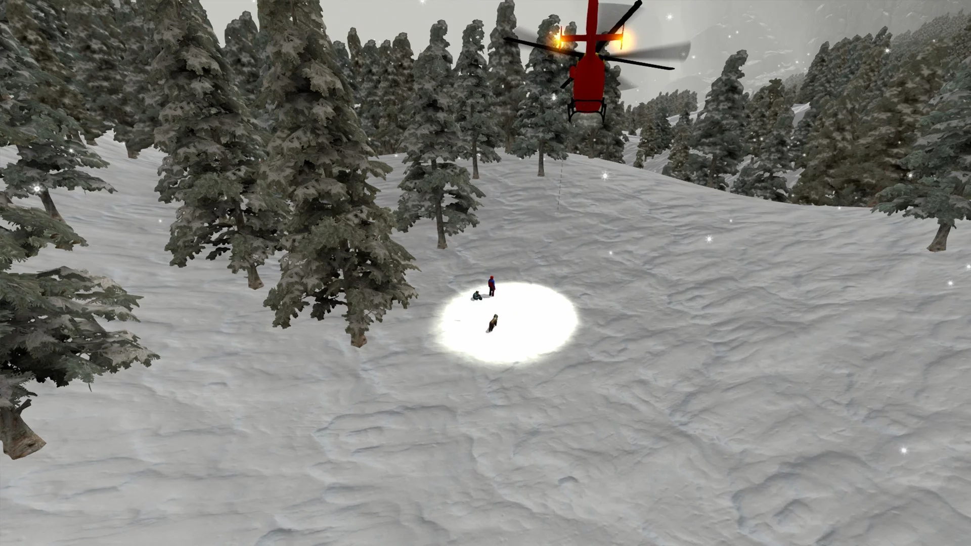 Изображение игры: Mountain Rescue Simulator