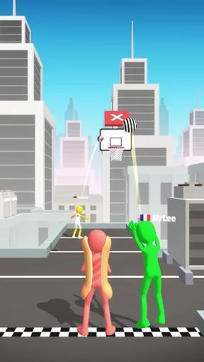 Изображение игры: Five Hoops - Basketball Game