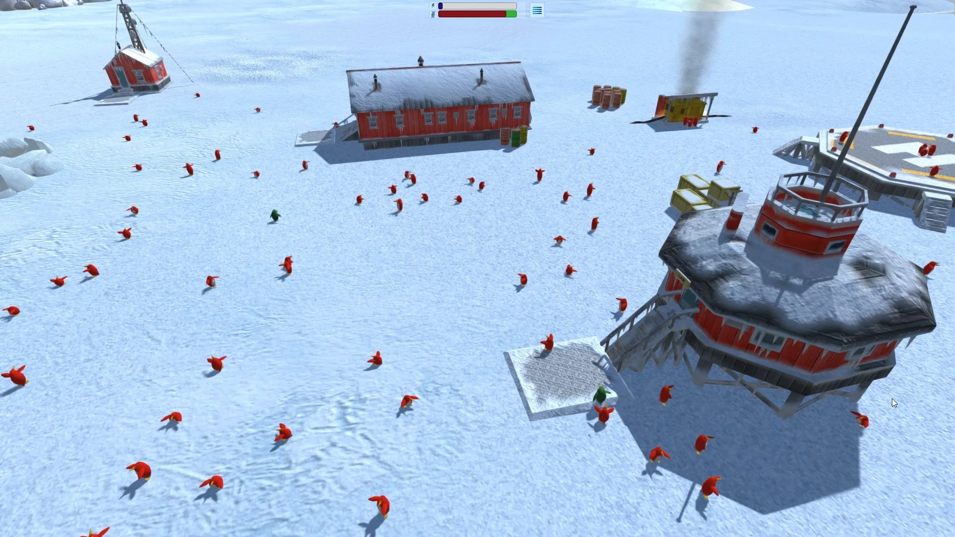 Изображение игры: ManGuin – Penguin Apocalypse