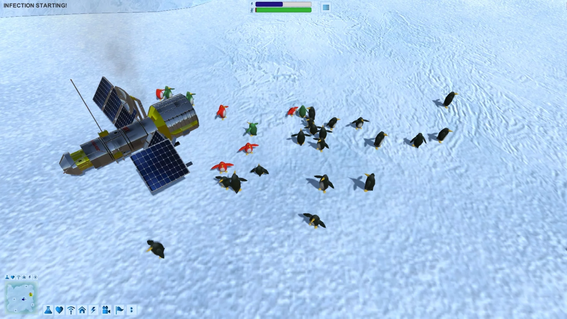 Изображение игры: ManGuin – Penguin Apocalypse