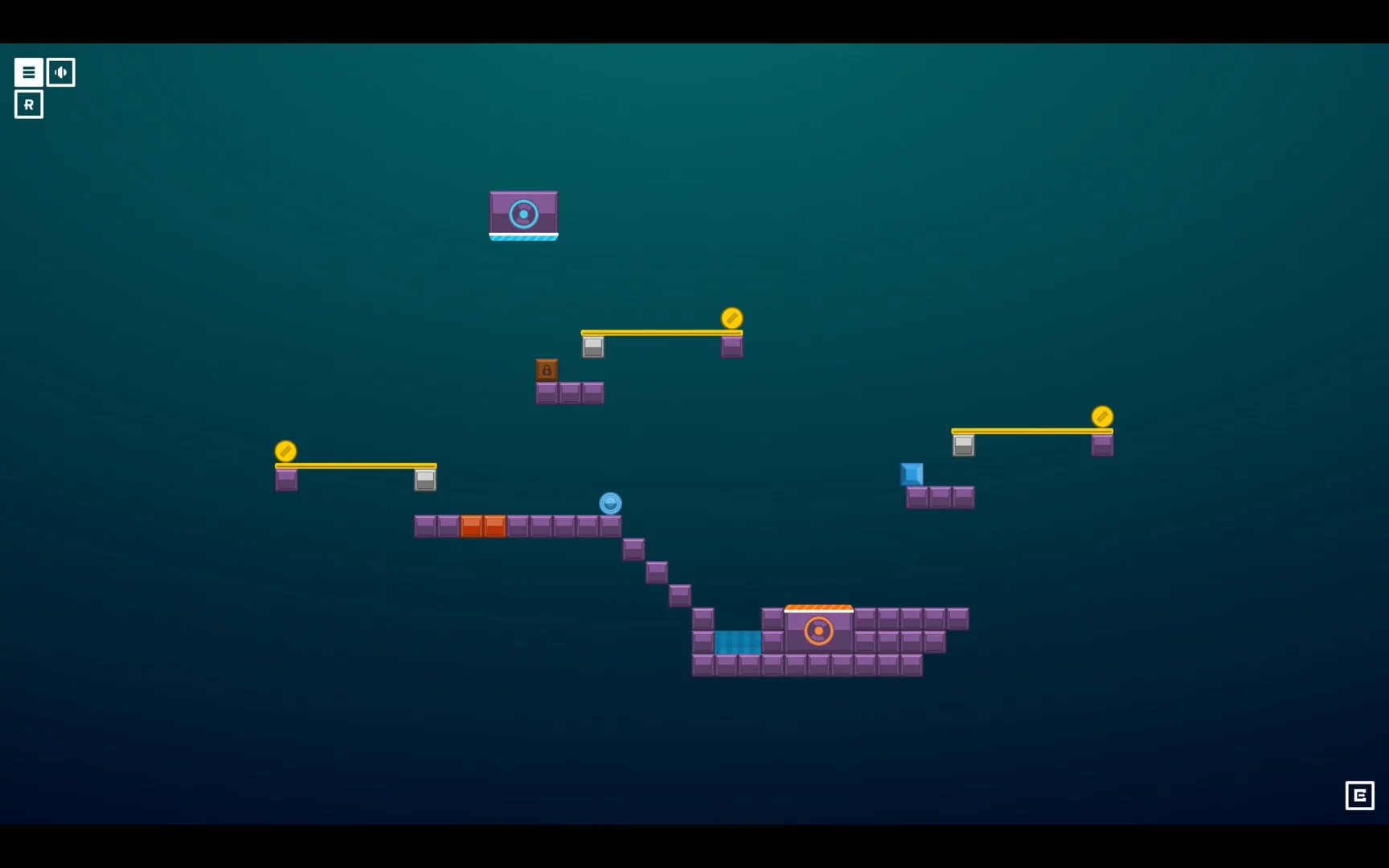 Изображение игры: Shoot, push, portals