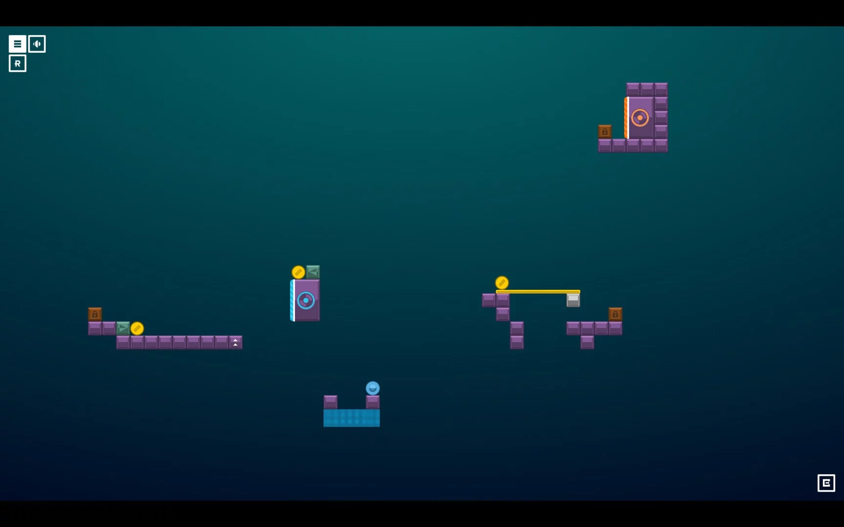 Изображение игры: Shoot, push, portals